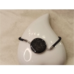 Bransoletka z żywicy okrągła z dmuchawcami