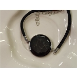 Bransoletka z żywicy okrągła z dmuchawcami