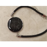 Bransoletka z żywicy okrągła z dmuchawcami