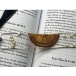 Zakładka z żywicy epoksydowej /plaster pomarańczy/
